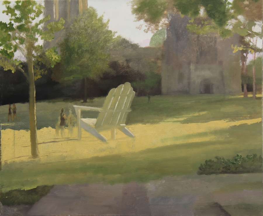 Painting of The Chair by Eberhard Froehlich ’86